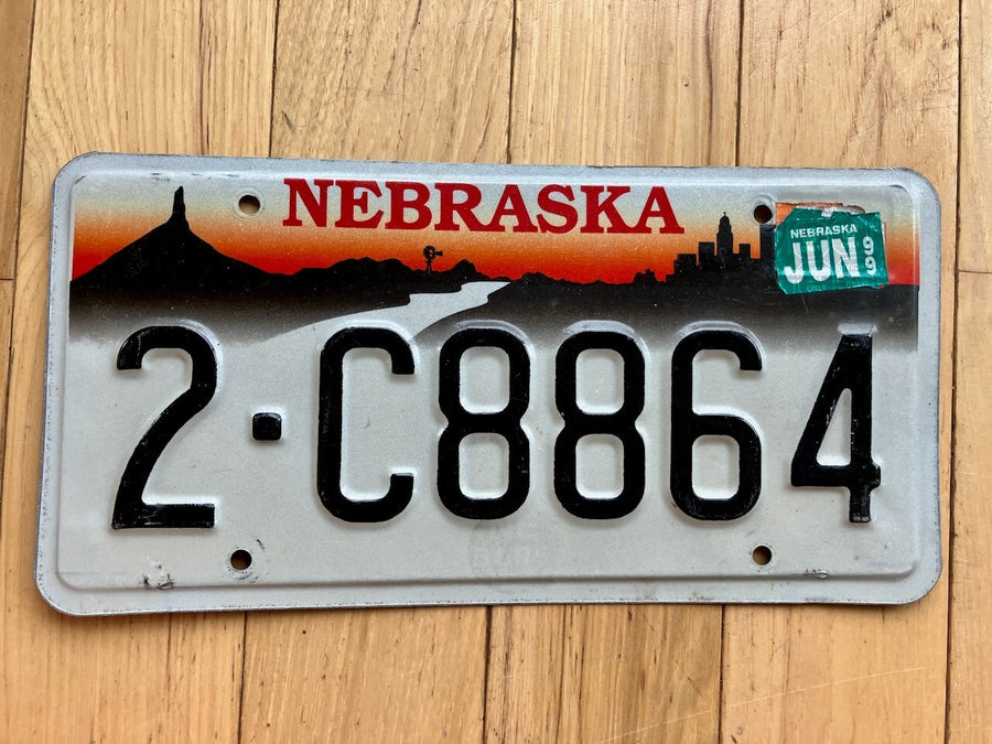 1999 Nebraska License Plate