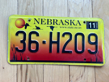 2004 Nebraska License Plate
