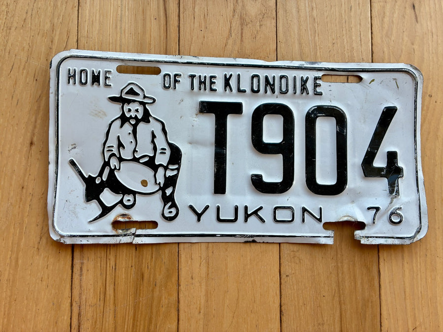 1976 Yukon License Plate