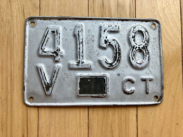 1953 Connecticut License Plate