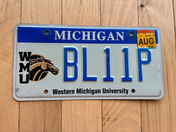 2010 Western Michigan University License Plate