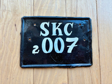 2007 Sukkur Pakistan License Plate