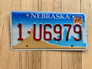 2002 Nebraska License Plate