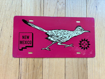 Vintage New Mexico Booster License Plate