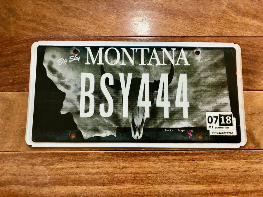 Montana ChicksnChaps License Plate