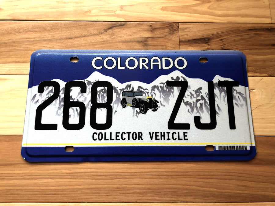 Colorado Collector Vehicle License Plate