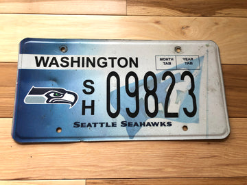 Washington Seattle Seahawks License Plate