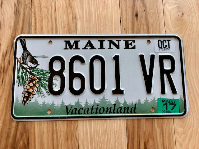 Maine License Plate – RusticPlates