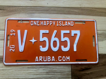 Aruba License Plate
