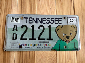 Tennessee Children's Hospital License Plate