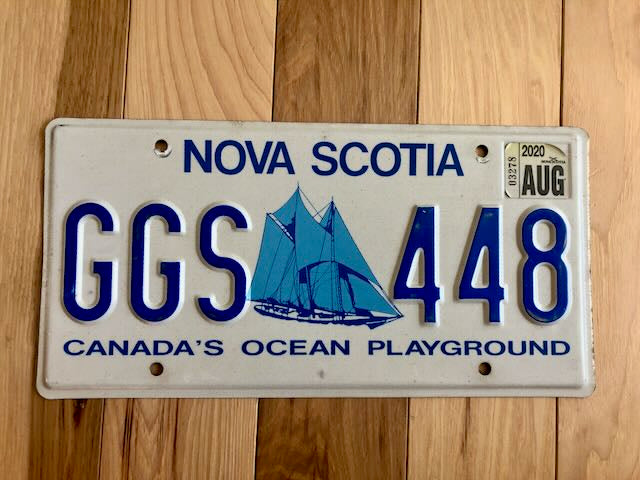 Nova Scotia Canada License Plate