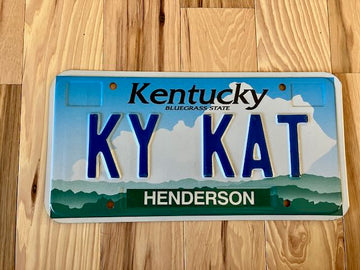 Kentucky Vanity License Plate