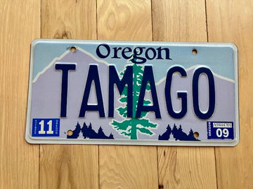 Oregon Vanity License Plate