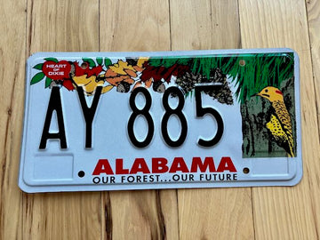 Alabama Our Forest...Our Future License Plate