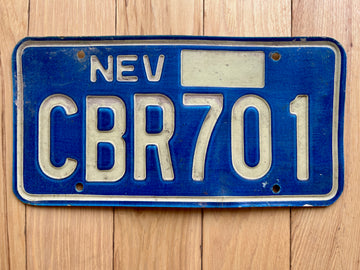 Nevada License Plate
