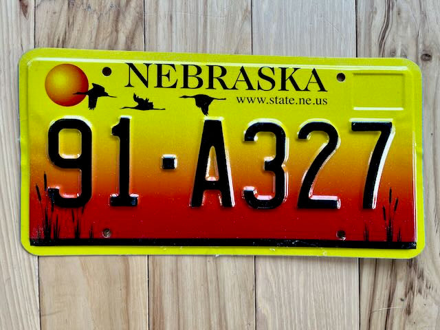 Nebraska Wilderness License Plate