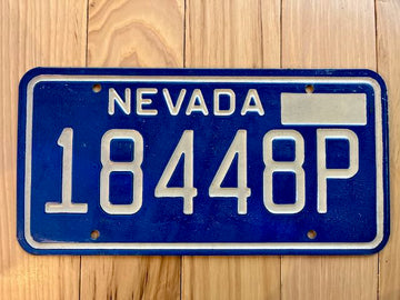 Nevada License Plate