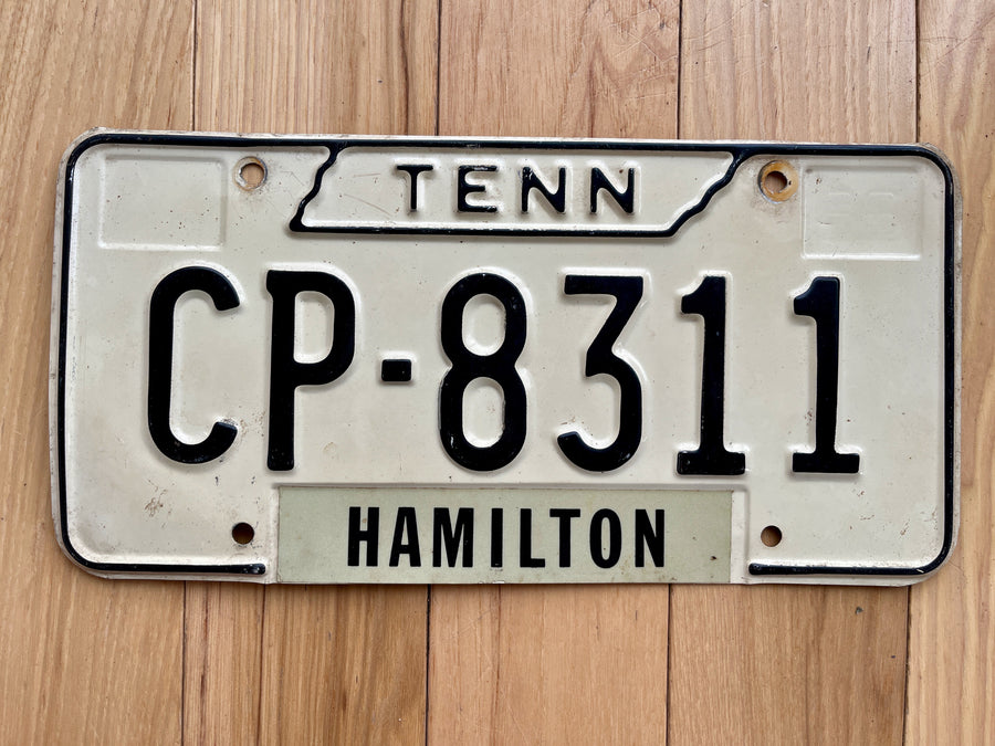 Tennessee Hamilton County License Plate