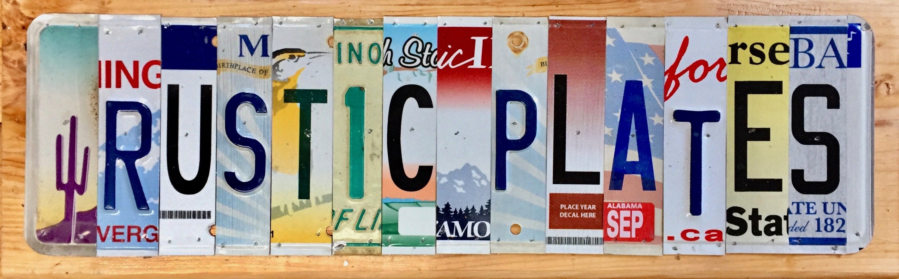 Custom Order Of Plates – RusticPlates